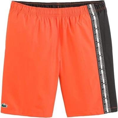 Lacoste Мъжки шорти Lacoste Recycled Fiber Shorts - orange/black/white