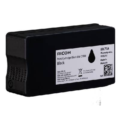 Касета с мастило RICOH IJM C180F, 2000 копия, Black (408517)