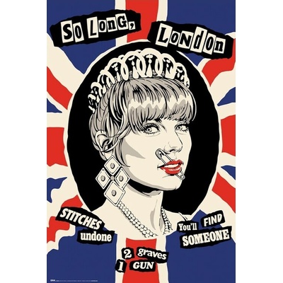 Plagát, Obraz - Butcher Billy - So Long London, 61 × 91.5 cm
