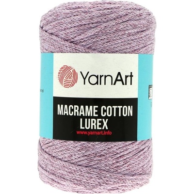 YarnArt Macrame Cotton Lurex 734 fialová