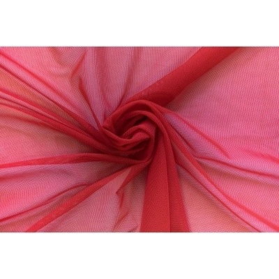 Elastický tyl ČERVENÝ - metrový textil