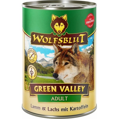 Wolfsblut Green Valley Adult jehně a losos s bramborem 6 x 395 g