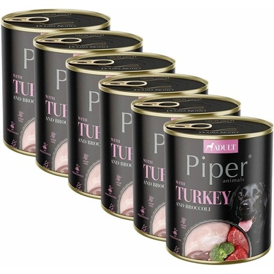 Piper Adult morčacie a brokolica 6 x 800 g