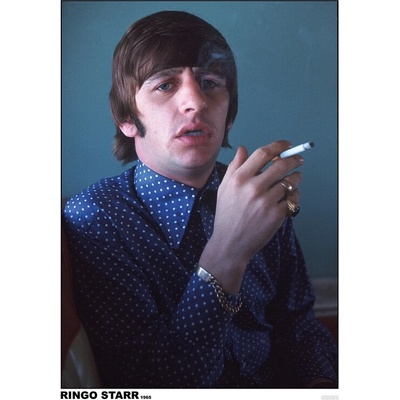 Plagát, Obraz - The Beatles - Ringo Starr, 59.4 × 84.1 cm