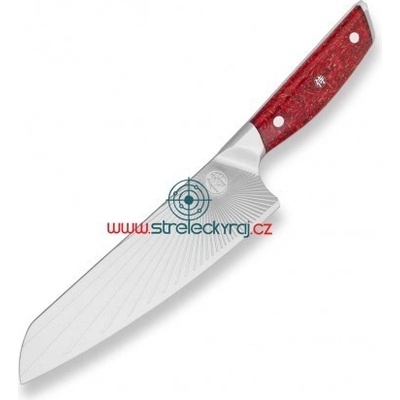Dellinger Kuchařský nůž SANDVIK RED NORTHERN SUN 20,5 cm