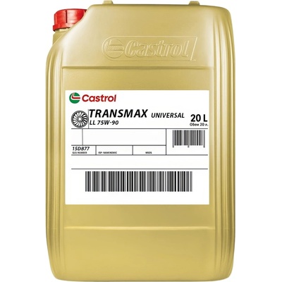 Castrol Масло castrol transmax a. ll 75w90 20 литра