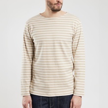 Klasické námořnicky pruhované tričko Armor Lux Breton Striped Shirt Sandstone