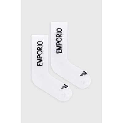 Emporio Armani Underwear Чорапи Emporio Armani Underwear (2 броя) в бяло (303122.4R300)