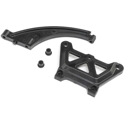 Losi 1:5 DBXL 2.0 4WD: Příčka šasi přední horní plato šasi