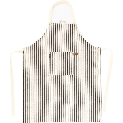 Tiseco Home Studio Sherlock zástěra bílá černá