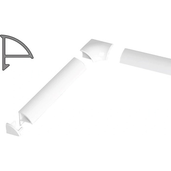 Ravak Sada pre kryciu lištu 6 white B440000001