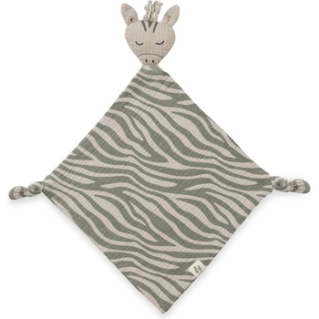 Hauck Бебешко одеяло за гушкане Hauck - Cuddle N Play, Zebra Sage (711279)