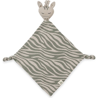 Hauck Бебешко одеяло за гушкане Hauck - Cuddle N Play, Zebra Sage (711279)