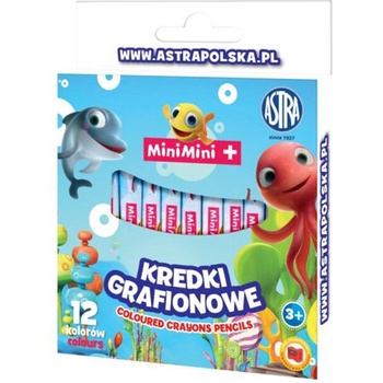 Astra Графични пастели, Astra, Mini Mini, 12 цвята (AS316121011)