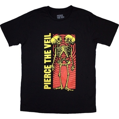 Pierce The Veil Wavy Skeleton Black 2XL Риза (PTVTS01MB05)