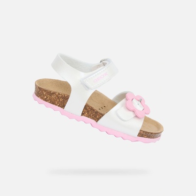 Geox B Sandal Chalki Girl biela