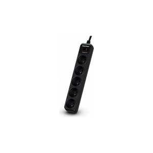 CyberPower 0520Sc0-Fr Surge Protector Black 5 Ac Outlet(S) 200 - 250 V 1.8 M