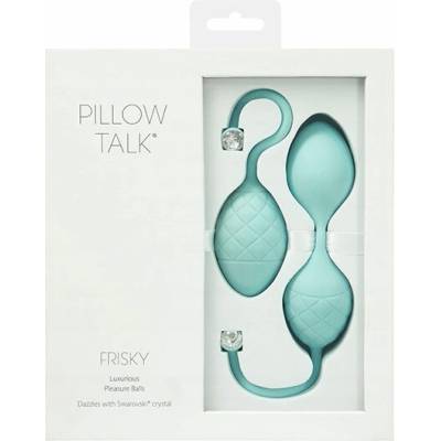Stimulační kuličky Pillow Talk Frisky Teal