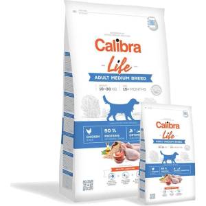 Calibra Dog Life Adult Medium Breed Chicken 14, 5 кг