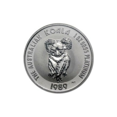 The Perth Mint platinová mince Australian Koala 1989 1 oz – Zboží Dáma
