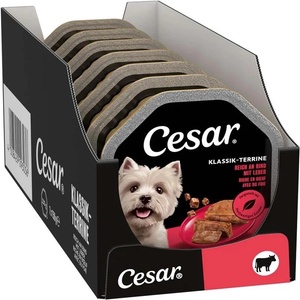 Cesar ваничка с говеждо и черен дроб 7 x 150 g