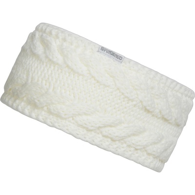 Fundango Cream Headband biela