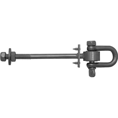 DOMAX MHD 130 uchycení houpačky typ D M12*130 mm (10 ks) 8856