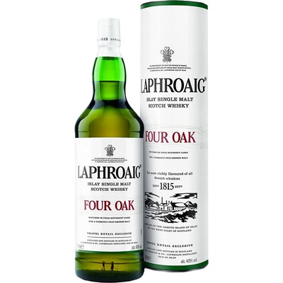 Laphroaig Four Oak 40% 1 l (holá láhev)
