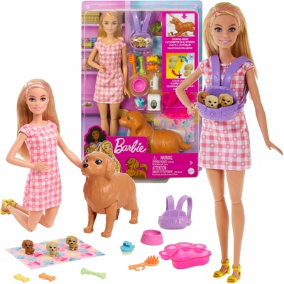Mattel Barbie Narodenie psov HCK75