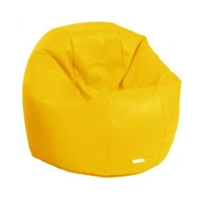 PUFRELAX Пуф, за деца, 210л. , Relaxo - Teteron Yellow Quince, За открито, Перящ се калъф, Пълнеж от Полистиролни перли (PUF-G-R-TEX-YLQ)
