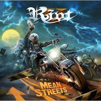 Riot V - Mean Streets (Electric Blue Coloured) (LP) (4251981705132)