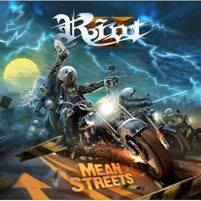 Riot V - Mean Streets (Electric Blue Coloured) (LP) (4251981705132)