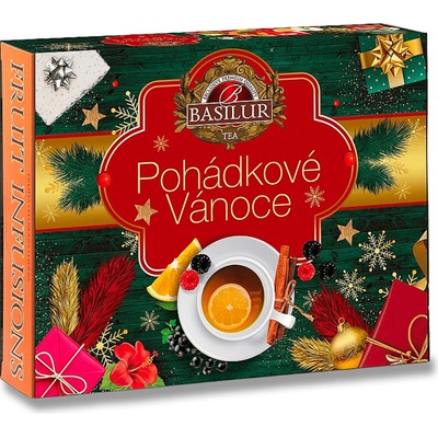 Basilur Fruit Infusions Assorted Pohádkové Vánoce Vánoční 60 x 1,8 g
