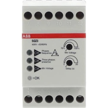 Image 1 of ABB sqz3 ФАЗОВО РЕЛЕ 400v 1nco (m518467)
