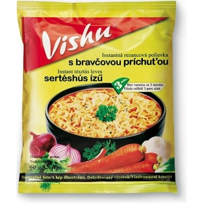 Vishu Instantná rezancová polievka bravčová 60 g