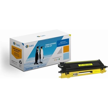 Compatible КАСЕТА ЗА BROTHER HL 4040CN / HL4050CDN / HL4070VDW / DCP9040CN / DCP9045CDN / MFC9440CN / MFC9840CDW - TN130 / TN135 - Yellow - P№ NT-C0115FY - G&G (NT-C0115FY - G&G)