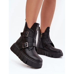 Step in style Дамски ботуши платформа модел 216832 Step in style
