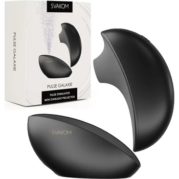 Image 1 of Смарт клитор стимулатор, докинг станция - Pulse Galaxie Black (SVAKOM0205)