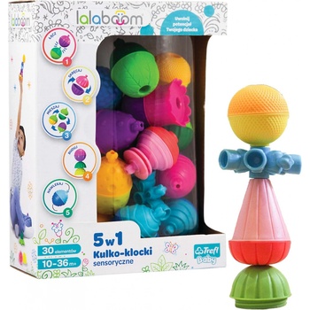 Trefl Lalaboom sada guľôčkových blokov 30 ks