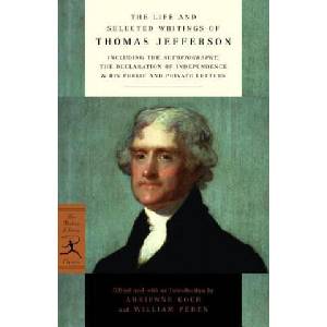 Life and Selected Writings of Thomas Jefferson (ISBN: 9780375752186)