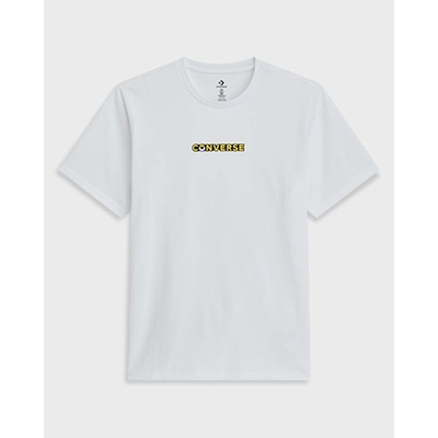 Converse x Mimoni Logo tričko CVM6T225 WHT White