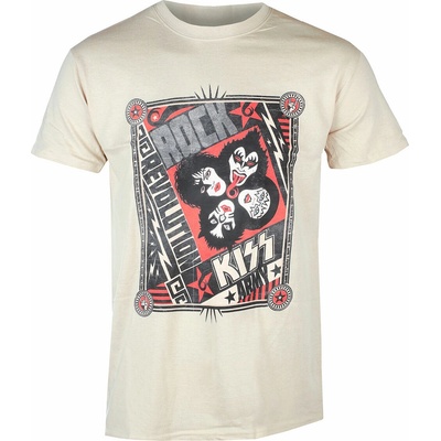 ROCK OFF Kiss - Rock Revolution - ПЯСЪК - ROCK OFF мъжка тениска - KISSTS30MS