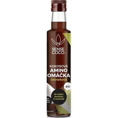 Sense Coco Kokosová amino omáčka BIO cesnak 340 ml