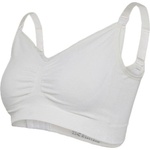 Carriwell Безшевен сутиен за кърмене Carriwell - Organic Maternity, размер S, бял (CW3200)