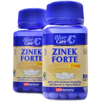 VitaHarmony Zinek forte 25 mg 2 x 100 tabliet