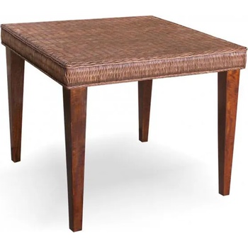 EX Home Трапезна маса EX Home модел Ratan, 100 см, Махагон масив