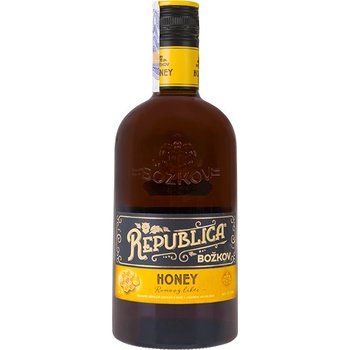 Božkov Republica Honey 35% 0,7 l (holá láhev)