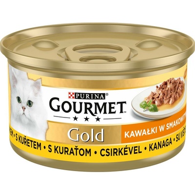 GOURMET Gold Savoury Cake s Kuřecím a mrkví 85 g