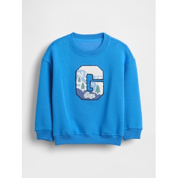 GAP Бебешка суитшърт Logo VintageSoft GAP GAP | Sin | Момчешки | 18-24 месеца