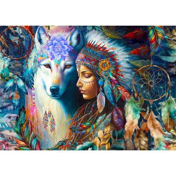 Enjoy - Puzzle Native Princess - 1 000 piese